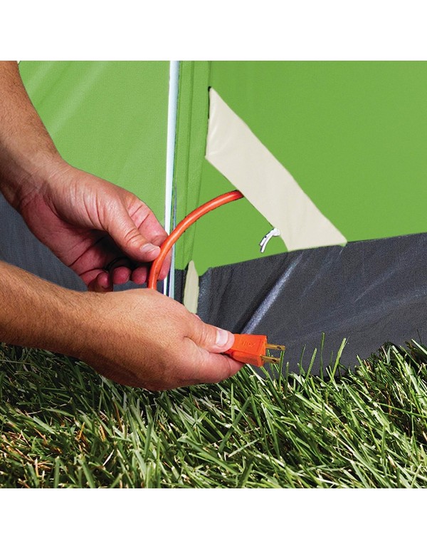 Coleman Sundome Camping Tent, 3 Person Dome Tent with Easy Setup, Included Rainfly and WeatherTec Floor to Block Out Water, 2 Windows and 1 Ground Vent for Air Flow with Charging E-Port Flap