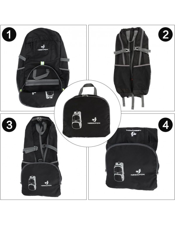 NEEKFOX Lightweight Packable Travel Hiking Backpack Daypack,35L Foldable Camping Backpack,Ultralight Outdoor Sport Backpack